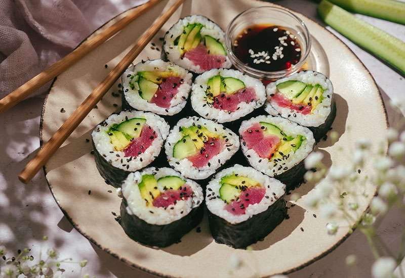 Tuna Sushi Rolls