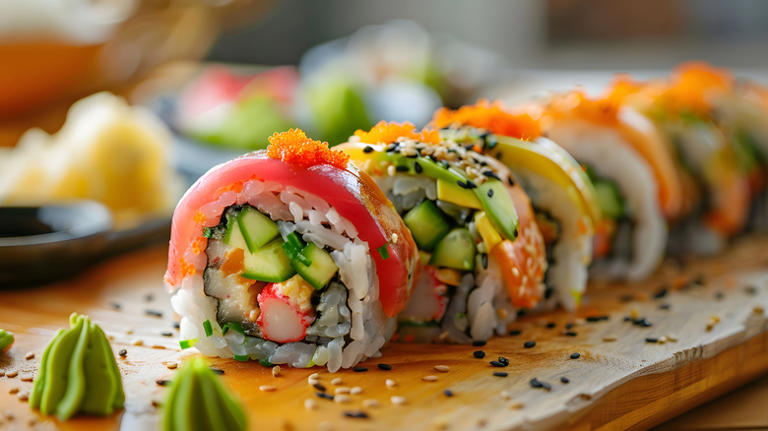 sushi in Dubai