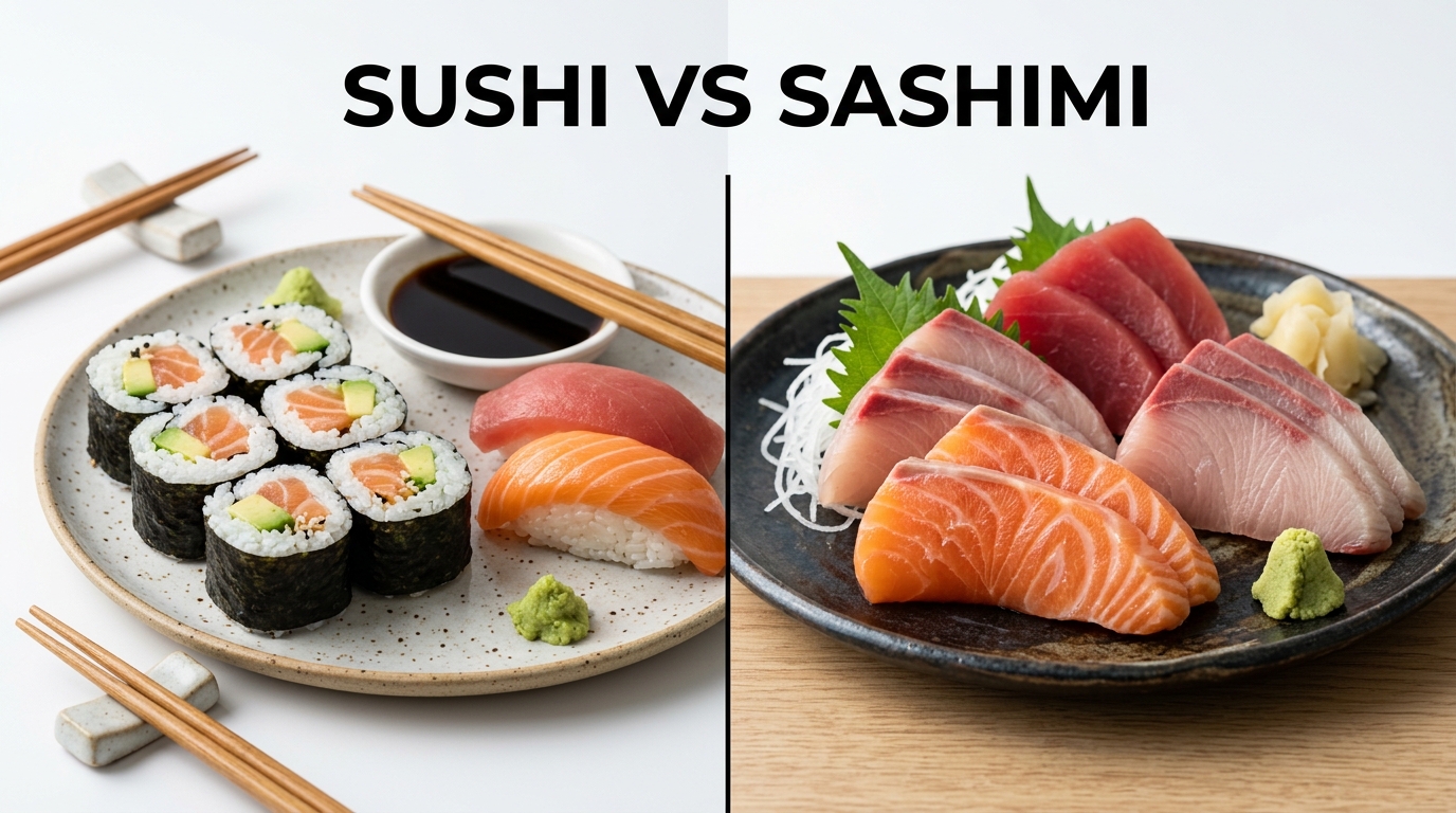 Sushi vs Sashimi