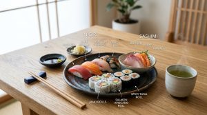 types of sushi