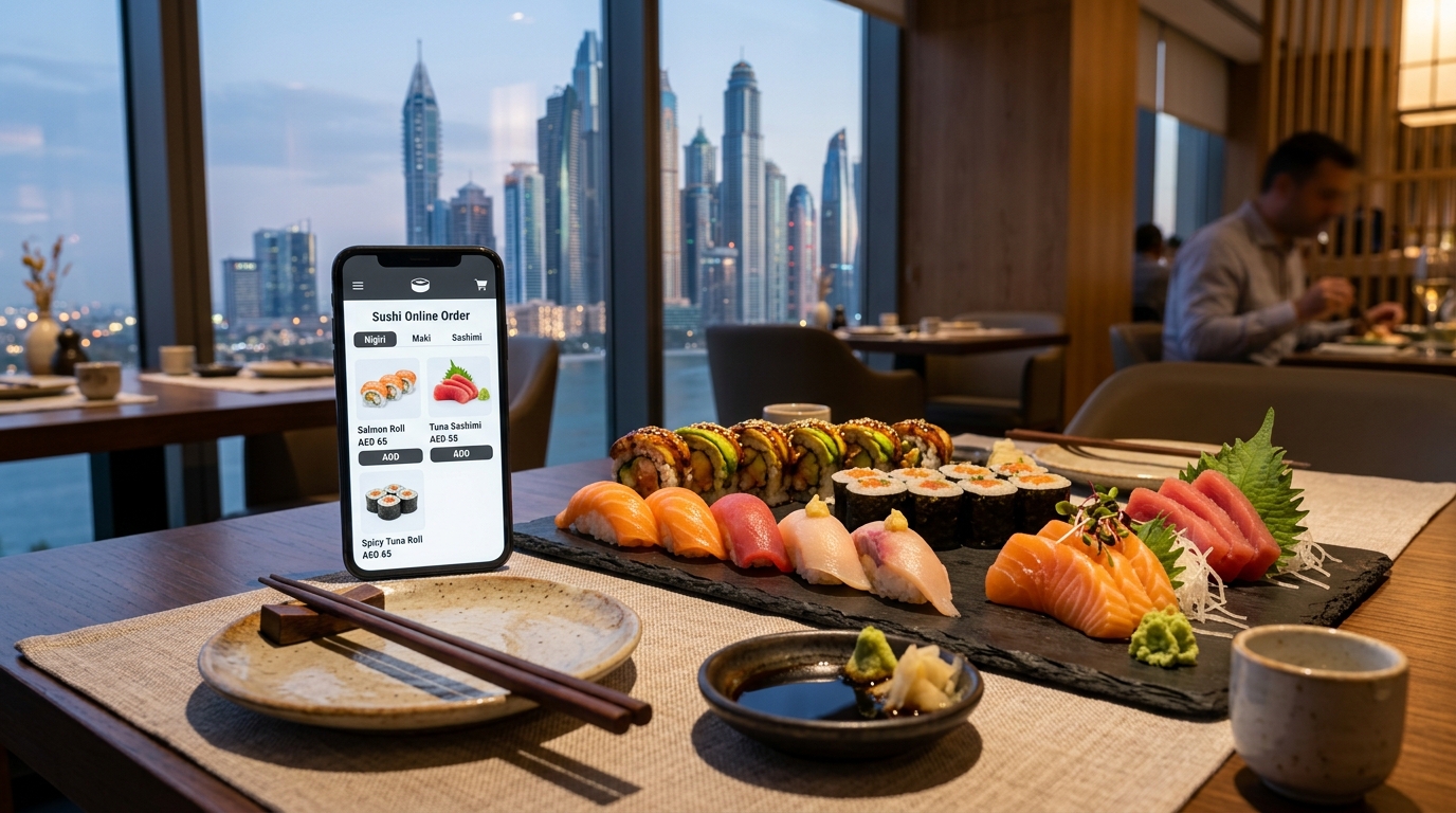 order sushi online in dubai